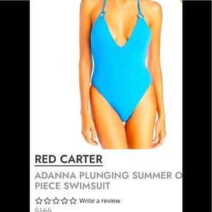 Red Carter one piece XS